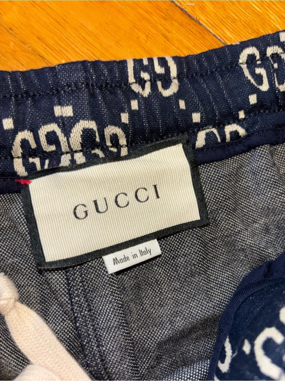 Gucci - GG Jacquard Jogging Trousers For Men Blue